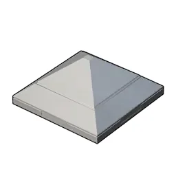 Clean Pyramid Roof