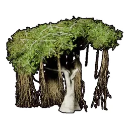 Faux Tropical Greenery C