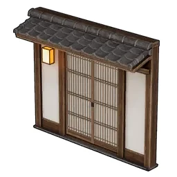 Japanese-Style Door A