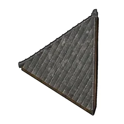 Japanese-Style Slanted Triangular Roof