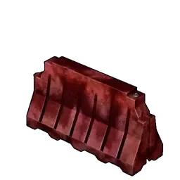 Red Iron Barricade