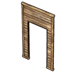 Wooden Pal Passage Entrance